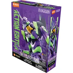 HASBRO - Evangelion EVA 01 Action Edition Blokees Model Kit