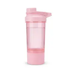ALKALINE CARE - Shaker Tomatodo con Compartimentos - Agitador Mezclador Antiderrame