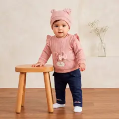 EVYTONY - CHOMPA PARA BEBÉ NIÑA - MODELO KARLY