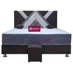 KAMAS - DORMITORIO KING SARKI + CABECERA AEREA EGYPT 4 - CHOCOLATE