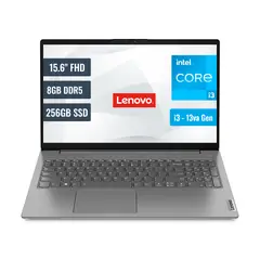 LENOVO - Laptop V15 Intel Core i3-1315U 8GB, SSD 256GB, Pantalla 15.6 " FHD