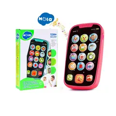 OEM - Celular de Juguete Mi Primer Smartphone HOLA - 15 Botones Interactivos