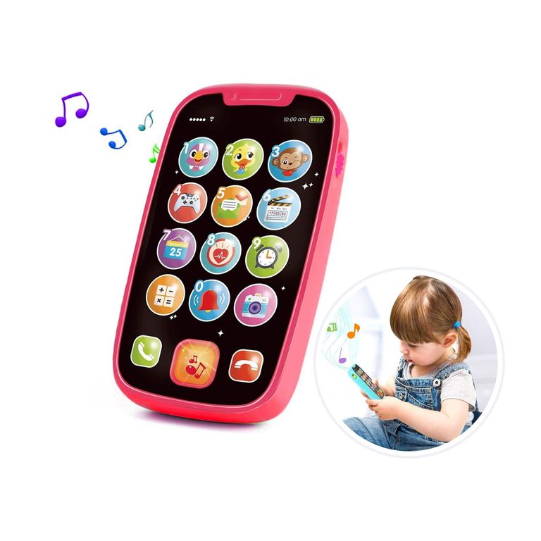 Mi Primer Smartphone de Juguete HOLA - 15 Botones Interactivos