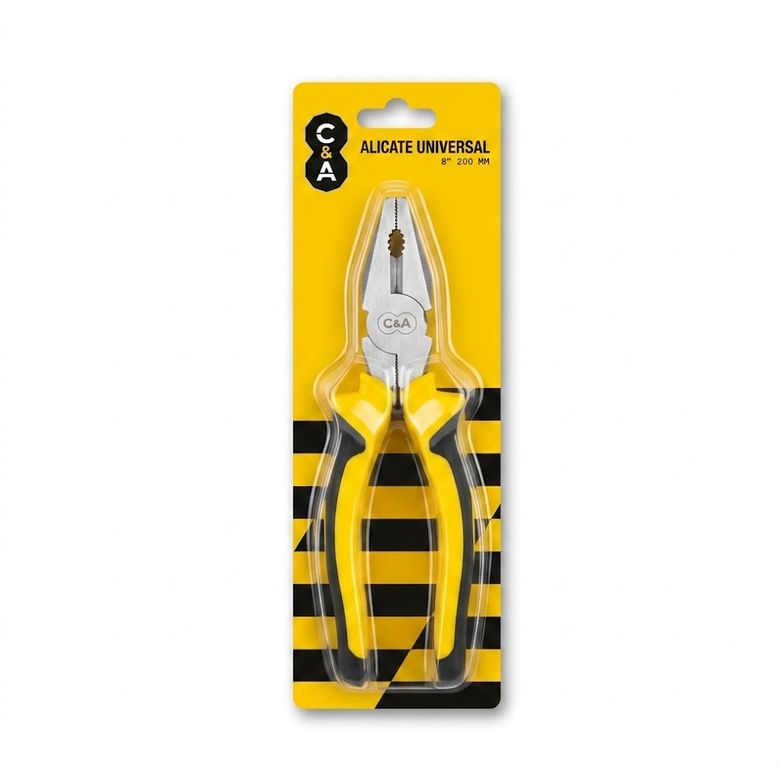 Alicate Universal Profesional 8 Pulgadas 20cm Para Electricista GRIP