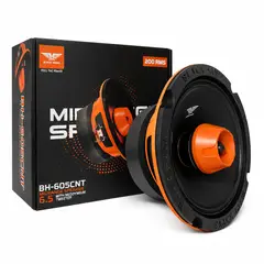 BLACK HAWK - Parlante 6.5 Pulg Pro Audio 400W 2Pcs
