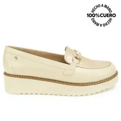 VIALE - Zapato Mocasín TATI-2627 MarfChamp Cuero