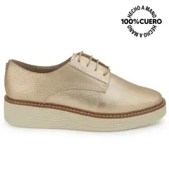 Viale - Zapato Oxford TATI-2631 Champagne Cuero