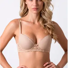 Peter Pan - Brasier Realce Alto Copa B Beige 8119