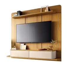 PAZART MUEBLES - CENTRO DE ENTRETENIMIENTO DE TV PANEL BREMEN CINAMONO