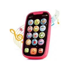 OEM - Celular de Juguete Mi Primer Smartphone HOLA - 15 Botones Interactivos