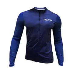SALRIDE SPORTS - Jersey Maillot Long Sleeve Blue