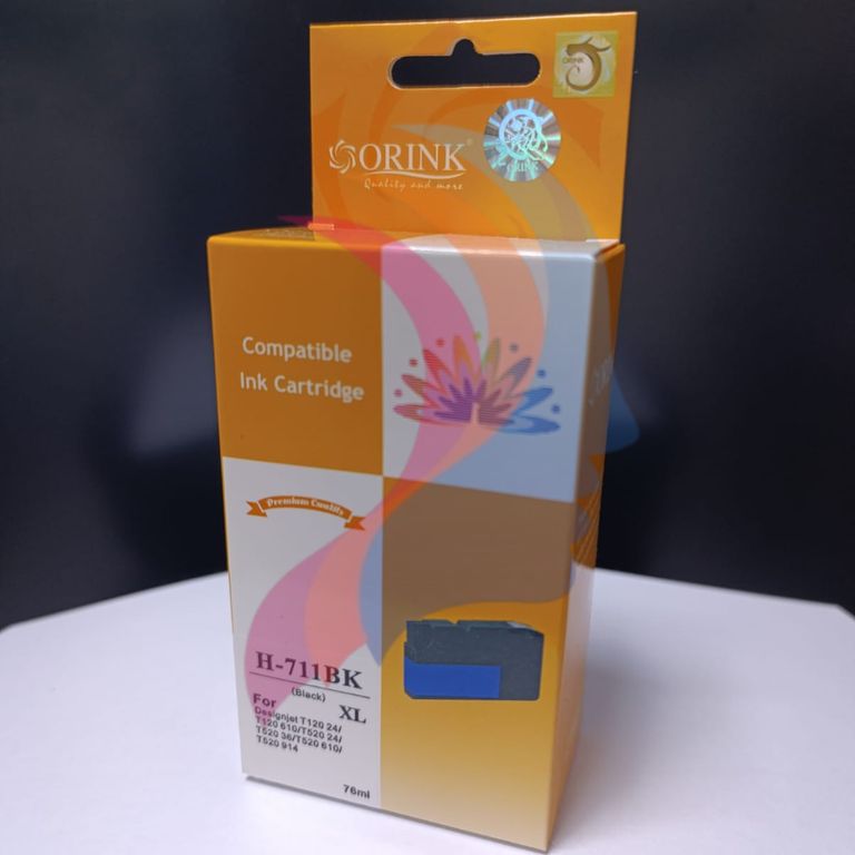 Cartucho de tinta Compatible CH 711 XL Negro Black para HP 76 ml