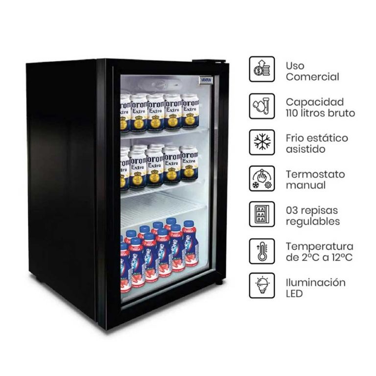 Visicooler LG-100 1 Puerta 92L