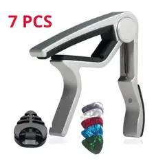 GENERICO - Capo de guitarra electrica y acustica 7 en 1