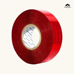 GENERICO - Cinta Reflectiva 2 x 45m Color Rojo Grado Diamante