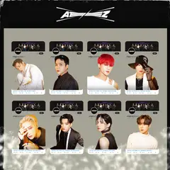 GENERICO - SET DE 8 PHOTOCARDS PLASTICAS DE ATEEZ
