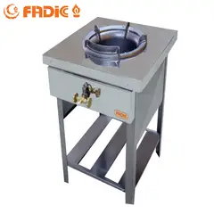 FADIC - Cocina Semi Industrial 1 Hornilla Fogón con Regulador