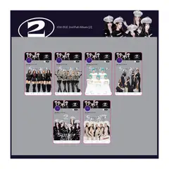 GENERICO - SET DE 6 PHOTOCARDS PLASTICAS DE GI-DLE