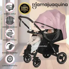 Baby - Coche Cuna de Lujo «LUFI» Edición Limitada Pink