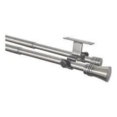 METALHSA - Set Doble Extensible 16/19 Techo 120-210 cm Cónico Satín