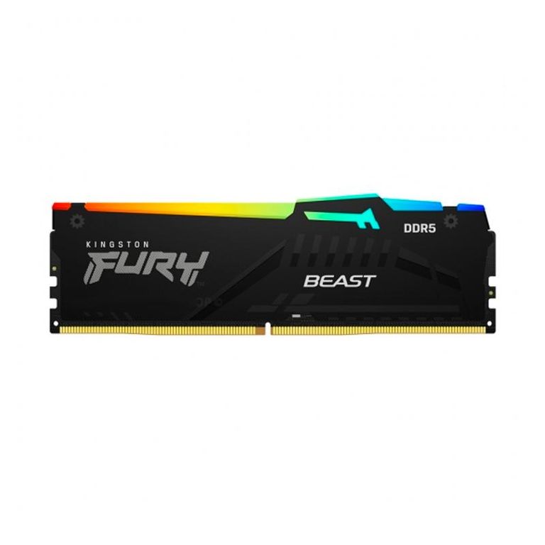 Memoria RAM Kingston Fury Beast RGB 16GB DDR5 5600MHz Black