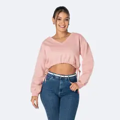 Pionier - Polera Hoodie Jordana Franela Mujer