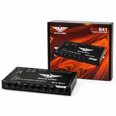 BLACK HAWK - Ecualizador Gráfico 7 Bandas Pro Audio