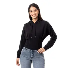 Pionier - Polera Hoodie Xooyun French Terry Mujer