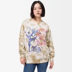 SQUEEZE - Polera Cuello Redondo Scarlet-Disney French Terry Mujer