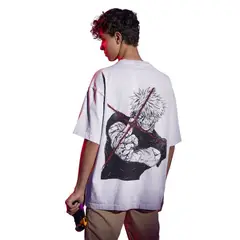 GENERICO - Polo oversize streetwear de Jujutsu Kaisen - ECLIPSE