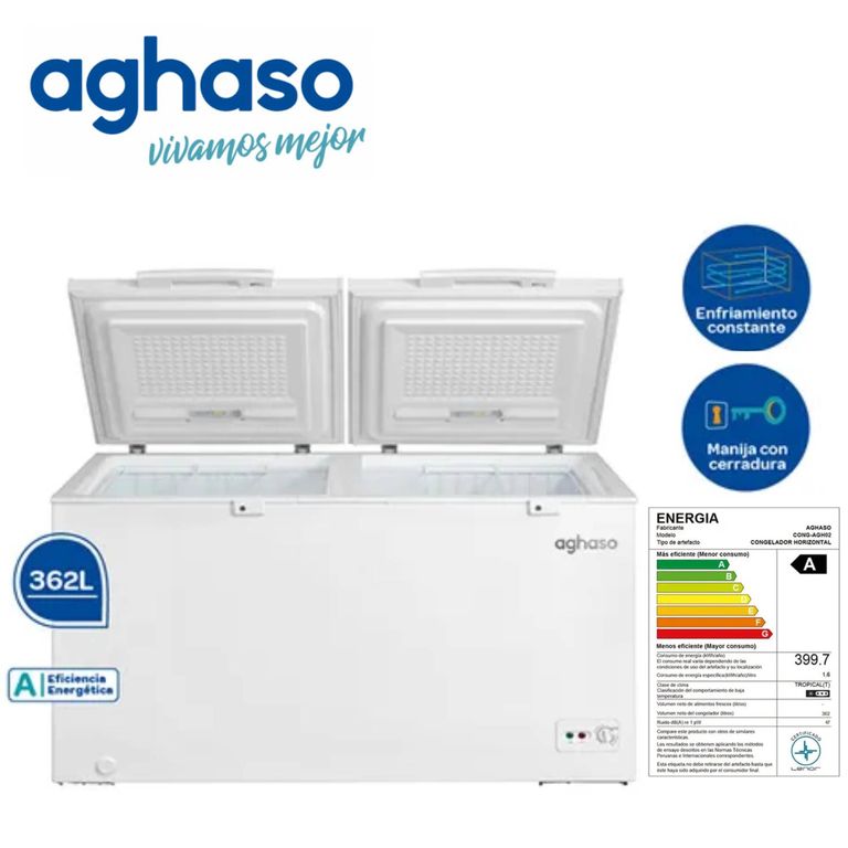 Congeladora 362LT CONG-AGH02
