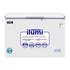 Ilumi - Congelador 340L con tina de Acero Inoxidable TFI-3400WH - Blanco