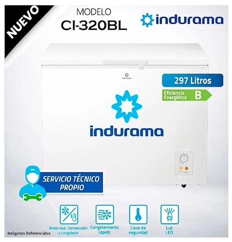 Congeladora 297 Litros CI-320BL – Blanco
