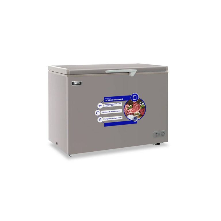 Congeladora TFI-3400DG 340 Litros Gris