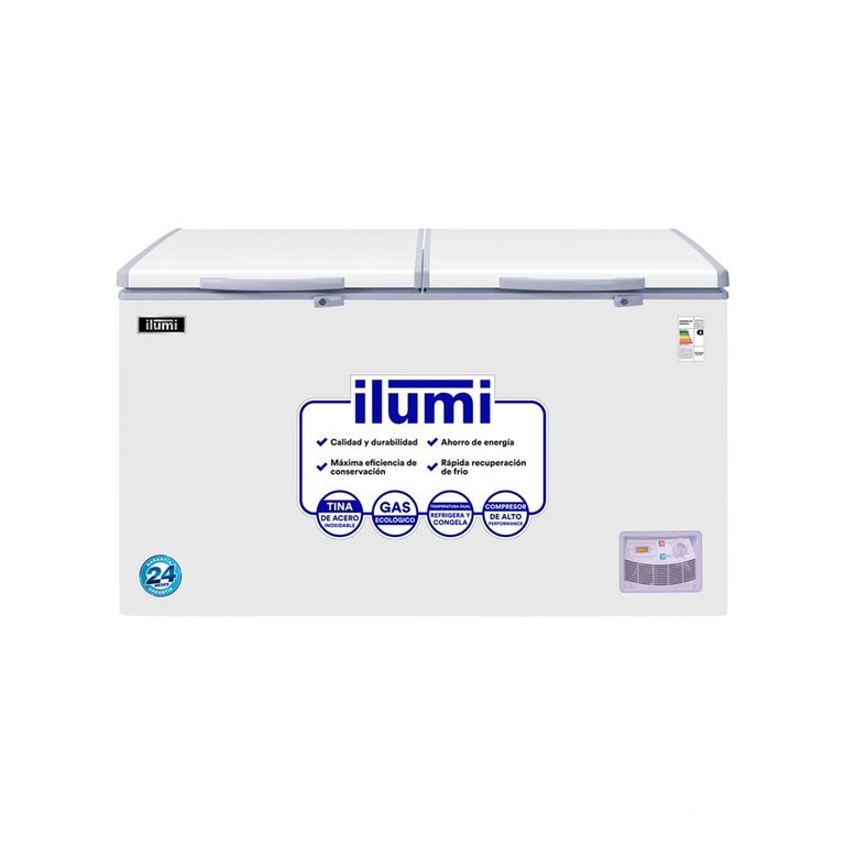 Congeladora TFI-4402WH 2 Tapas 440 L - Blanco