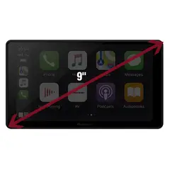 PIONEER - Autoradio DMH-ZS9350BT 9” Alta Gama CarPlay + Android Auto + Experiencia Premium