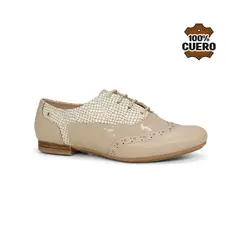 PAR&SS - Zapatos Oxford Mujer Par& 2669-KA26Q1-Cuero