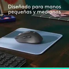 LOGITECH - Mouse M650 Silent Negro Bluetooth + Mouse pad Blue