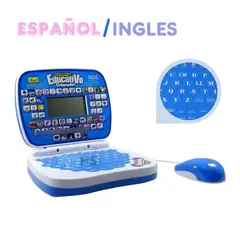 OEM - Laptop Educativa interactiva bilingüe Para Niños ESPAÑOL - INGLES