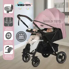 Baby - Coche Cuna de Lujo «LUFI» Edición Limitada Pink