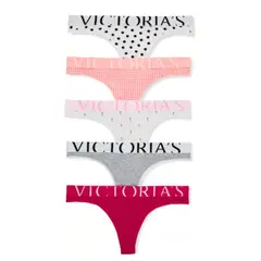 VICTORIA'S SECRET - CALZON TANGA VICTORIA’S SECRET PACKX5 ROSA