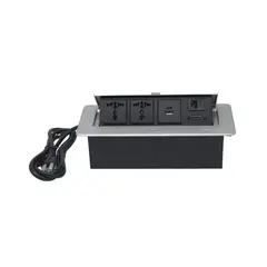OPALUX - Tomacorriente Para Mueble o Escritorio OP-UTS4DG