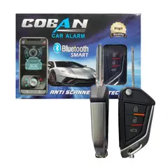GENERICO - Alarma flip Coban, codigo variable,con Bluetooth, modelo pesado