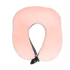 GENERICO - Cojin de Cuello viajero Rosado