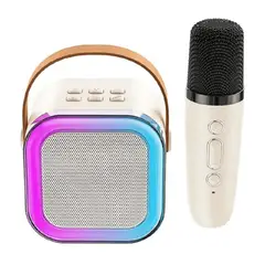 GENERICO - Parlante RGB Karaoke K12 + Microfono