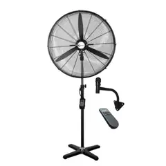 TREVELY - Ventilador Industrial 30 230W VT-31C Control Remoto - Negro