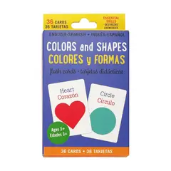 GENERICO - Flash Cards - Colors & Shapes English and Spanish Edition