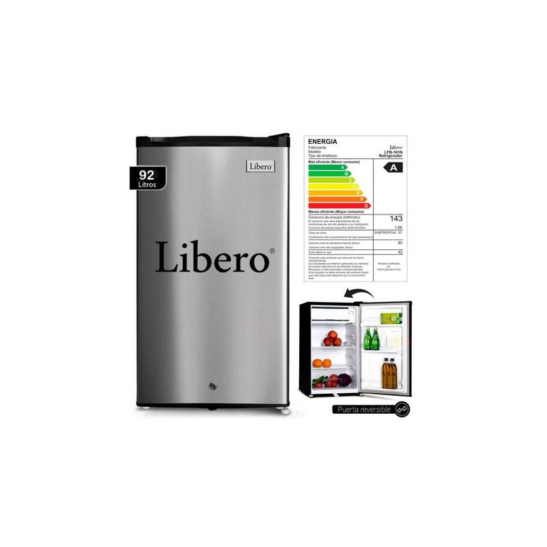 Frigobar Style LFB-101S Inox 92 Litros