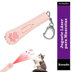 GENERICO - Láser Juguete Interactivo para Gato y Perro Rosado