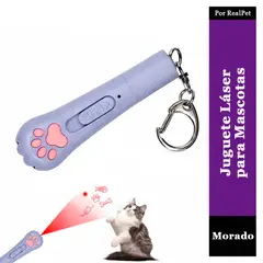 GENERICO - Láser Juguete Interactivo para Gato y Perro Morado